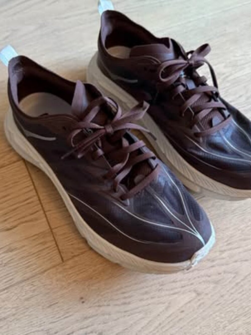 Hoka Mafate Speed 4 Brown Cream 9.5